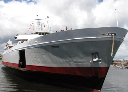 Close up of the Coho