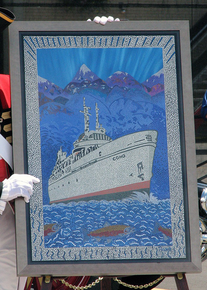 Close up of the Coho