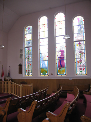 Interior of James Bay United Church