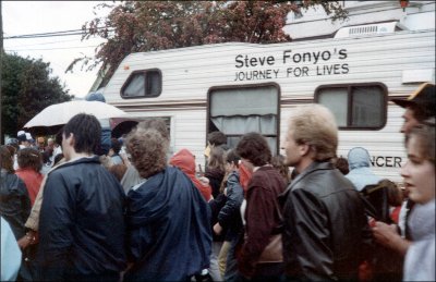 Steve Fonyo's Journey for Lives in 1985